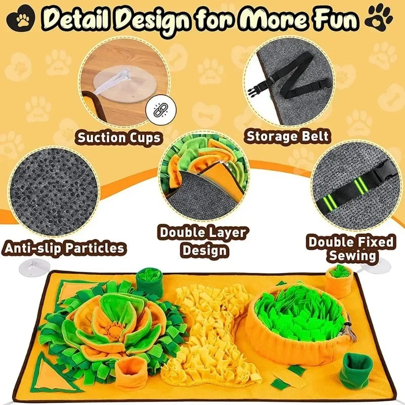 Large Snuffle Mat For Dogs Interactive Training And Stress Relief