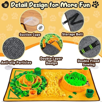 Large Snuffle Mat For Dogs Interactive Training And Stress Relief