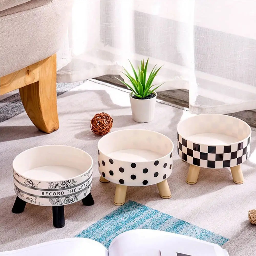 Stainless Steel Elevated Pet Bowls For Cats And Dogs
