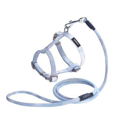 Adjustable Dog Cat Harness And Leash Set For Small Pets