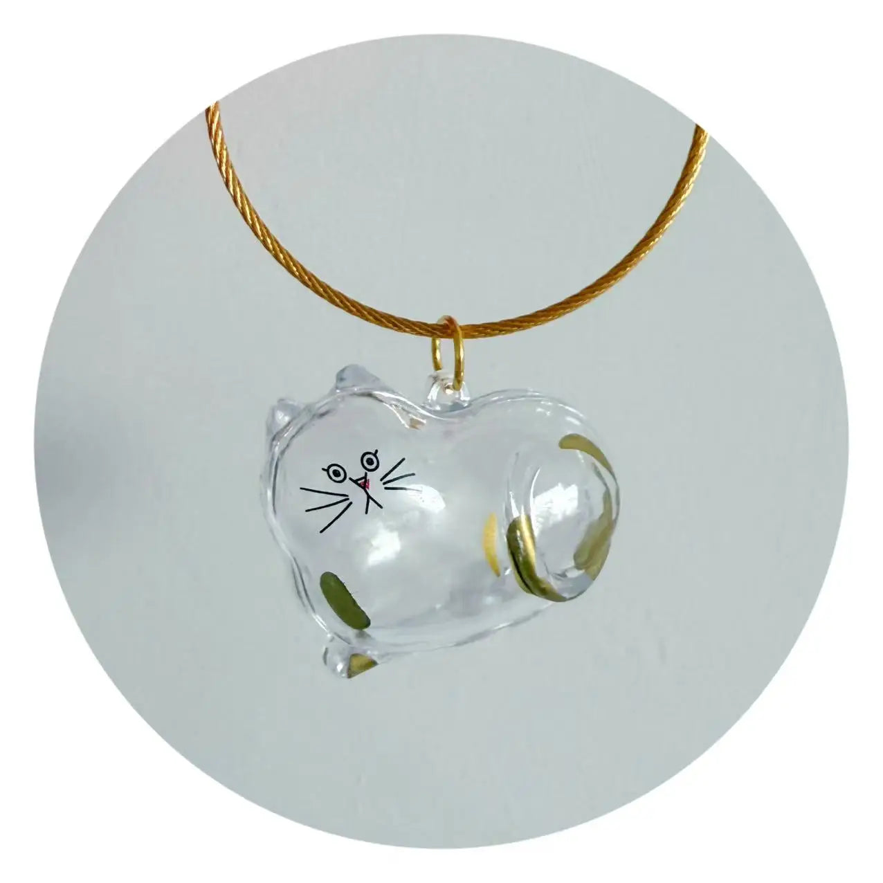 Pet Memorial Keychain - Dog Hair Storage Pendant With Resin Capsule