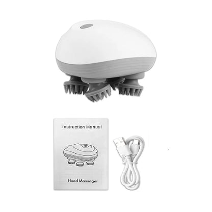Electric Head Massager for Deep Tissue Scalp and Body Massage
