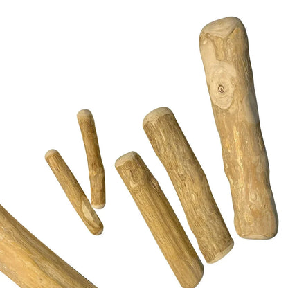 Coffee Wood Dog Chew Toy - Natural Wooden Stick For Dogs