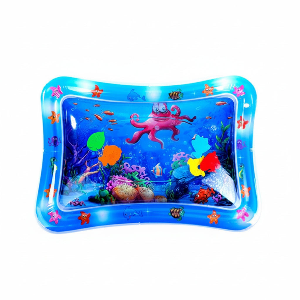 Cat Water Play Mat - Interactive Sensory Cooling Toy For Cats