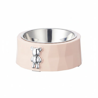 Premium Stainless Steel Pet Bowl With Anti-Slip Base For Dogs Cats