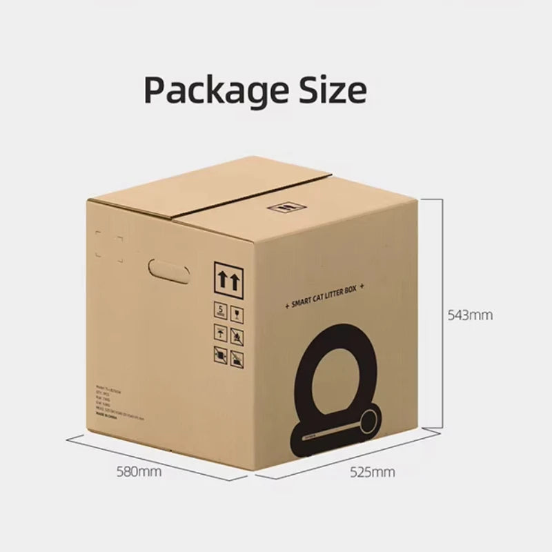 Smart Automatic Cat Litter Box - Large Self-Cleaning With App Control