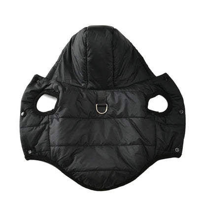 Warm Fleece Dog Coat Hoodie for Small Medium Dogs Winter Jacket