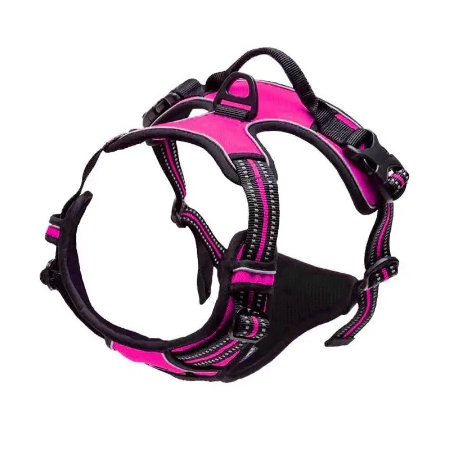 Dog Harness Vest Set With Collar And Leash For All Size Dogs