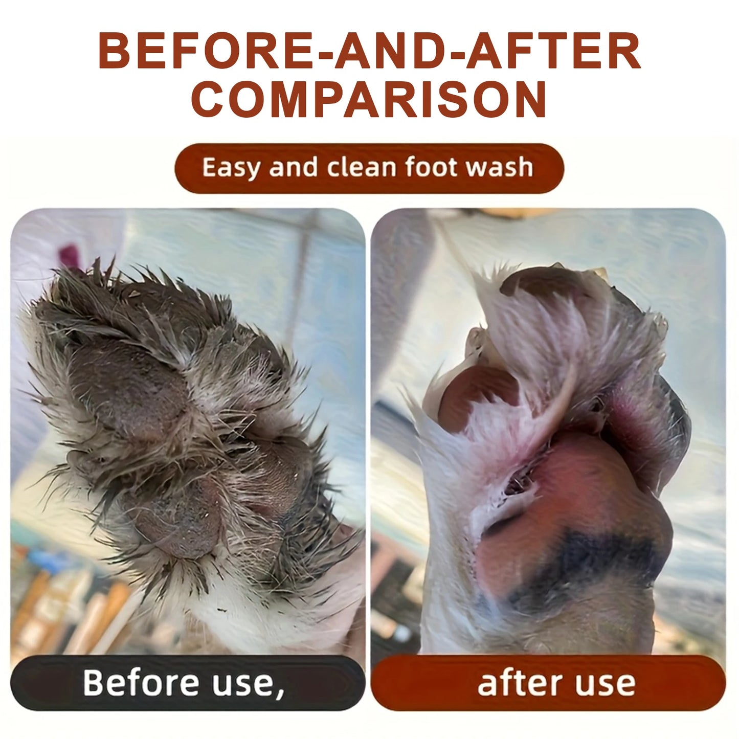 Pet Paw Cleaner Cup For Dogs And Cats Easy Washing No Scrubbing