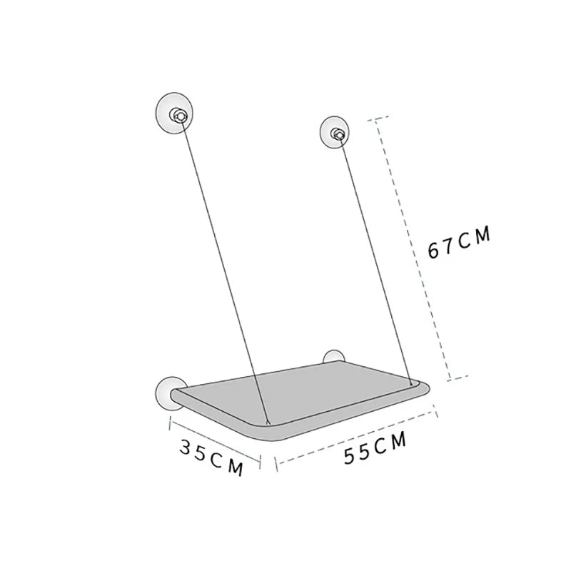 Cat Hammock Hanging Window Bed Mount with Sucker Cups