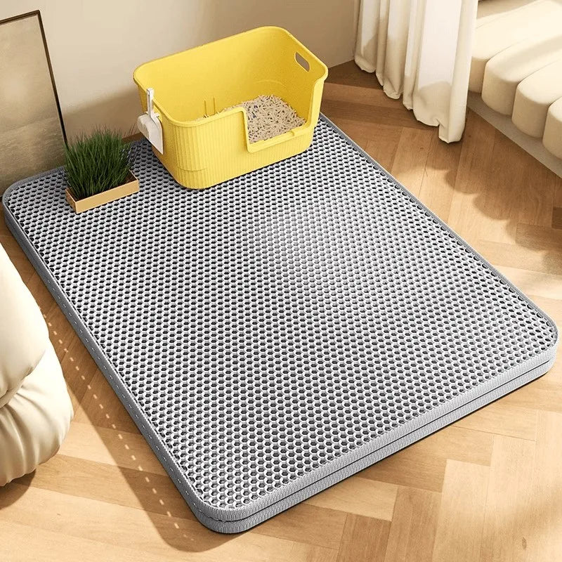 Extra Large Cat Litter Mat Heavy Duty Waterproof Non Slip Pet Floor