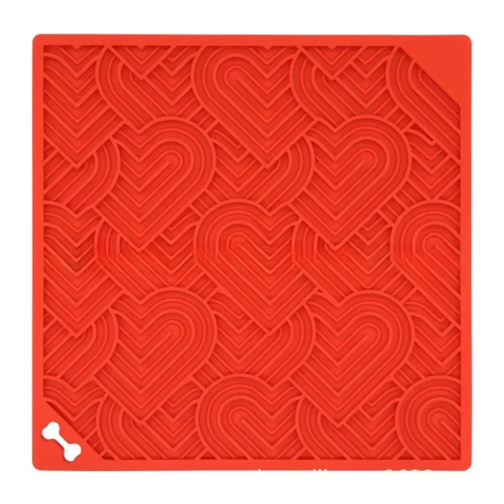 Dog Slow Feeder Sniff Mat With Suction Cup Anti-Choking Training