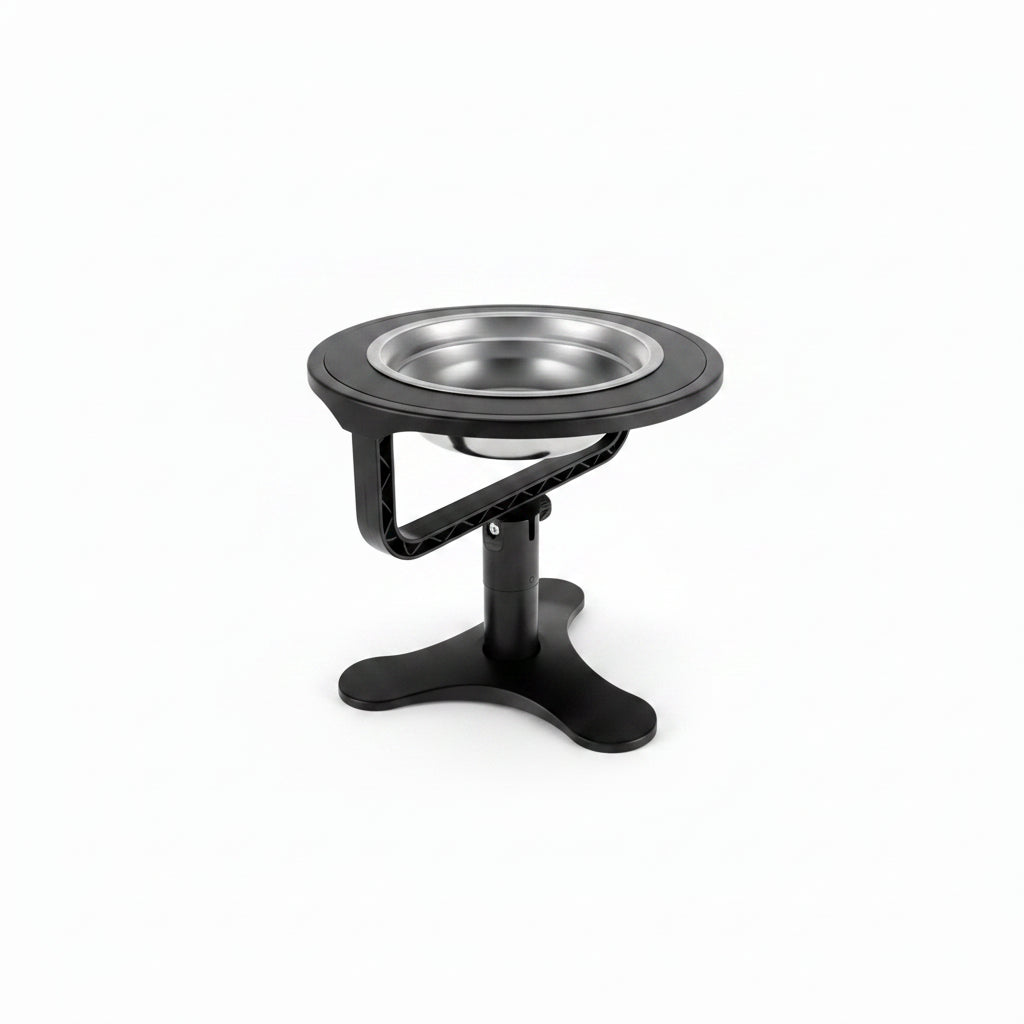 Adjustable Dog Bowl Stand With Stainless Steel Bowl Non Slip Design