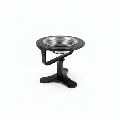 Adjustable Dog Bowl Stand With Stainless Steel Bowl Non Slip Design
