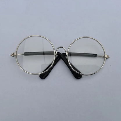 Vintage Round Cat Sunglasses For Small Dogs And Cats Photo Props