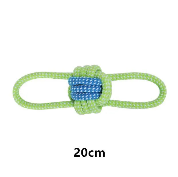 Dog Rope Toys For Large And Small Dogs Interactive Cotton Chew Toy
