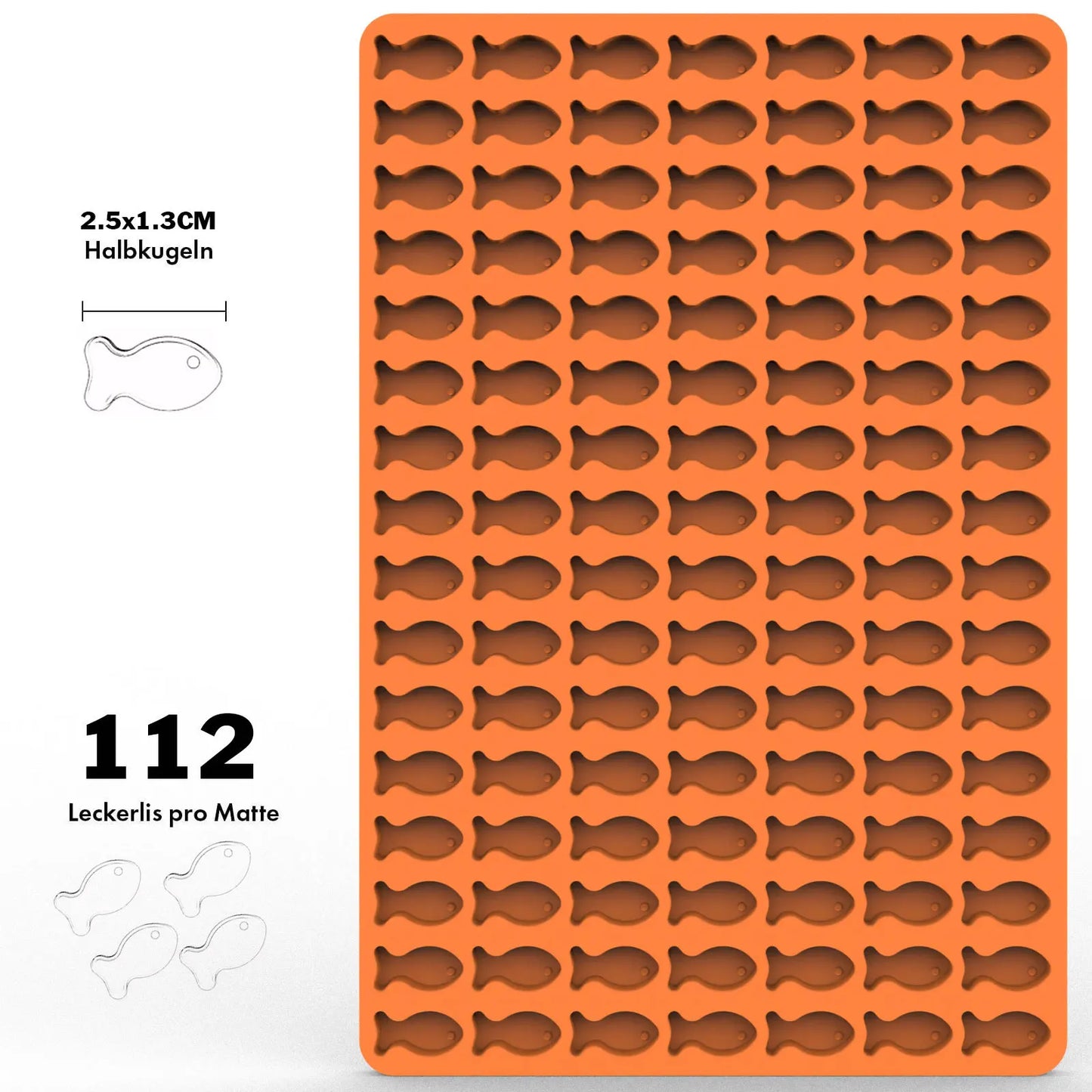 Multi-Cavity Silicone Animal Biscuit Baking Mold for DIY Treats