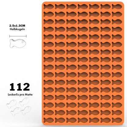 Multi-Cavity Silicone Animal Biscuit Baking Mold for DIY Treats