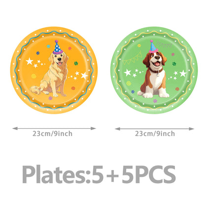 Dog Birthday Cake Toppers - Pet Puppy Party Decorations