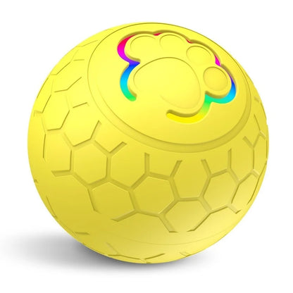 Smart Dog Toy Ball With LED Lights Interactive Pet Ball