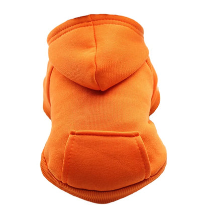Winter Dog Hoodie For Small Medium Dogs Warm Pet Coat Jacket