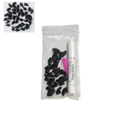 Cat Nail Caps Soft Paws Protector Covers With Adhesive Glue (60 pieces)