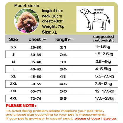 Pet Dog Raincoat Waterproof Jacket - The Dog Face Design
