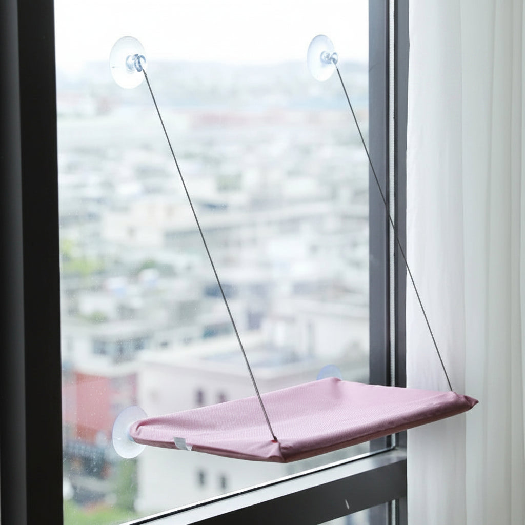 Cat Hammock Hanging Window Bed Mount with Sucker Cups