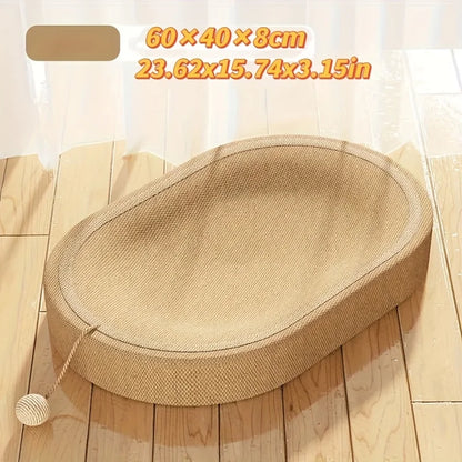 Universal Cat Scratching Board Bed With Sisal Rope Multi-Function Toy