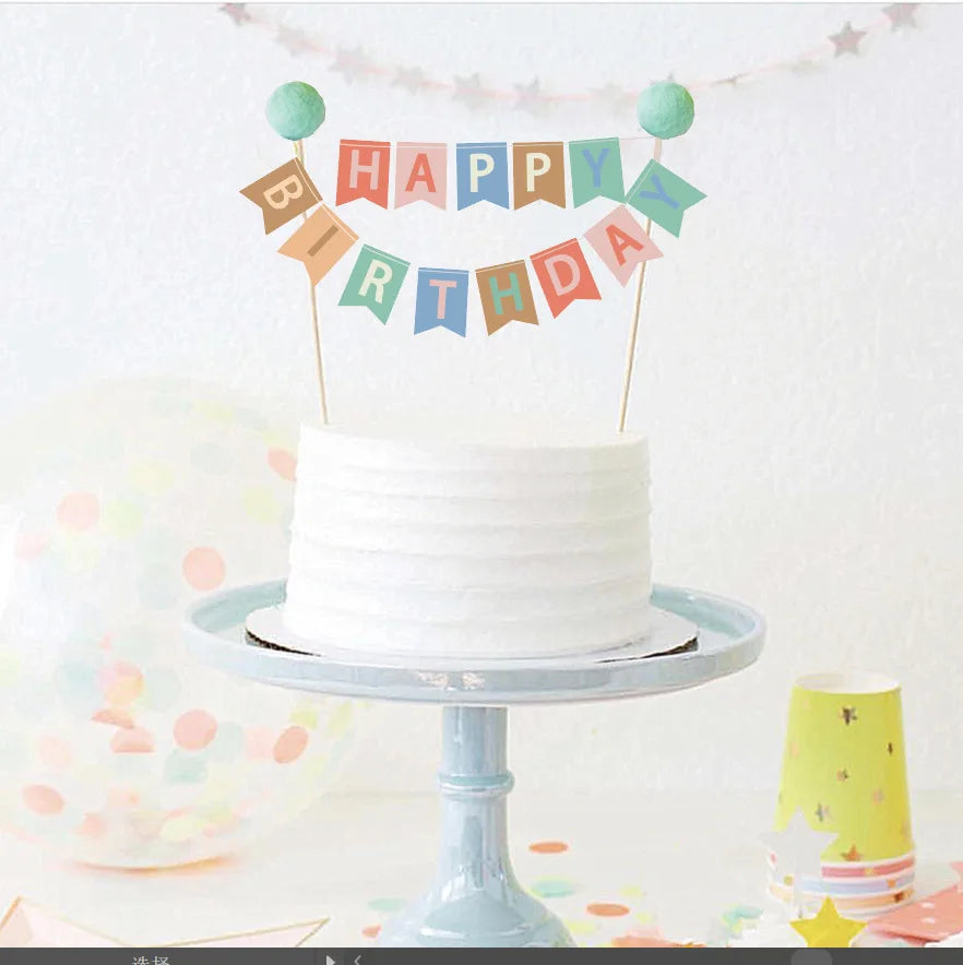 Dog Birthday Cake Toppers - Pet Puppy Party Decorations
