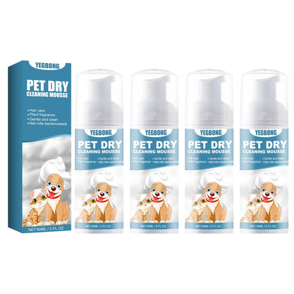 Pet Dry Shampoo Gentle Odor Neutralizing No Rinse For Puppies