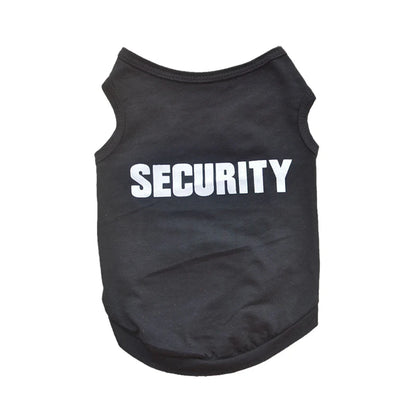 Summer Dog Vest - Security Pet Clothing For Small Dogs & Cats