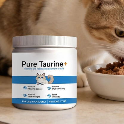 Cats Taurine Powder For Heart Health And Vision Support