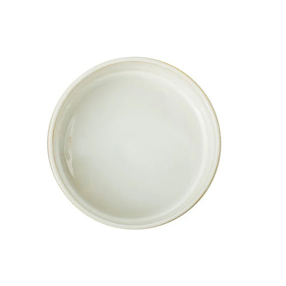 Japanese Ceramic Pet Bowl Set With Slow Feeder And Wood Stand