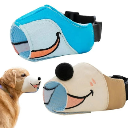 Dog Muzzle for Small to Large Dogs - Adjustable Anti Barking Cloth