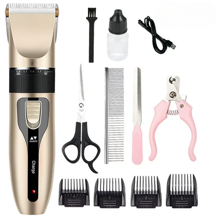 Electric Pet Clipper Grooming Kit For Dogs And Cats Professional