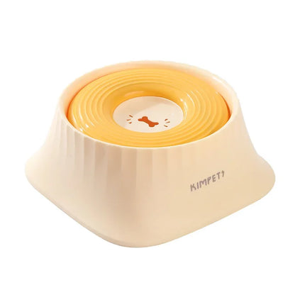 Suspended Dog Water Bowl - 1.5L Anti-Tip Splash Proof Dispenser