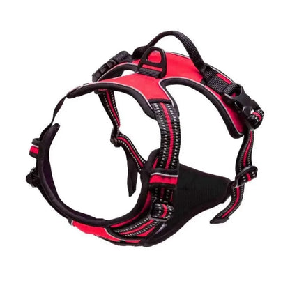 Dog Harness Vest Set With Collar And Leash For All Size Dogs