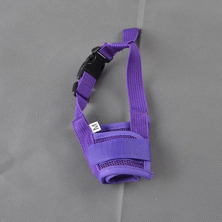 Anti Barking Dog Muzzle - Adjustable Mesh Breathable Pet Muzzle
