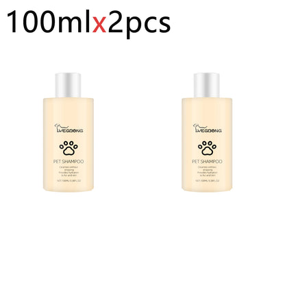 Pet Dog Shampoo for Soft Hair Flea Removal and Itch Relief