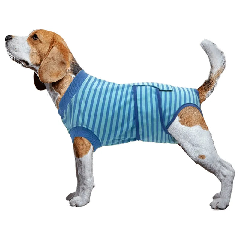 Recovery Suit For Dogs After Surgery - Soft Breathable Bodysuit
