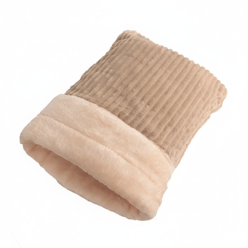 Cat Sleeping Bag Warm Winter Cave Bed with Enclosed Design