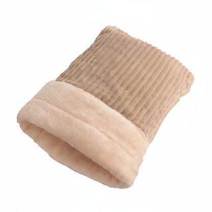 Cat Sleeping Bag Warm Winter Cave Bed with Enclosed Design