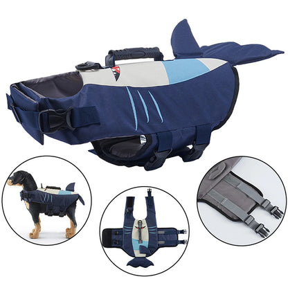 Dog Life Jacket Swimming Safety Vest for Small Medium Large Dogs