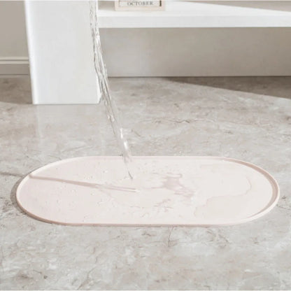 Cat Feeding Mat Non-Slip Waterproof Pet Food Bowl Mat