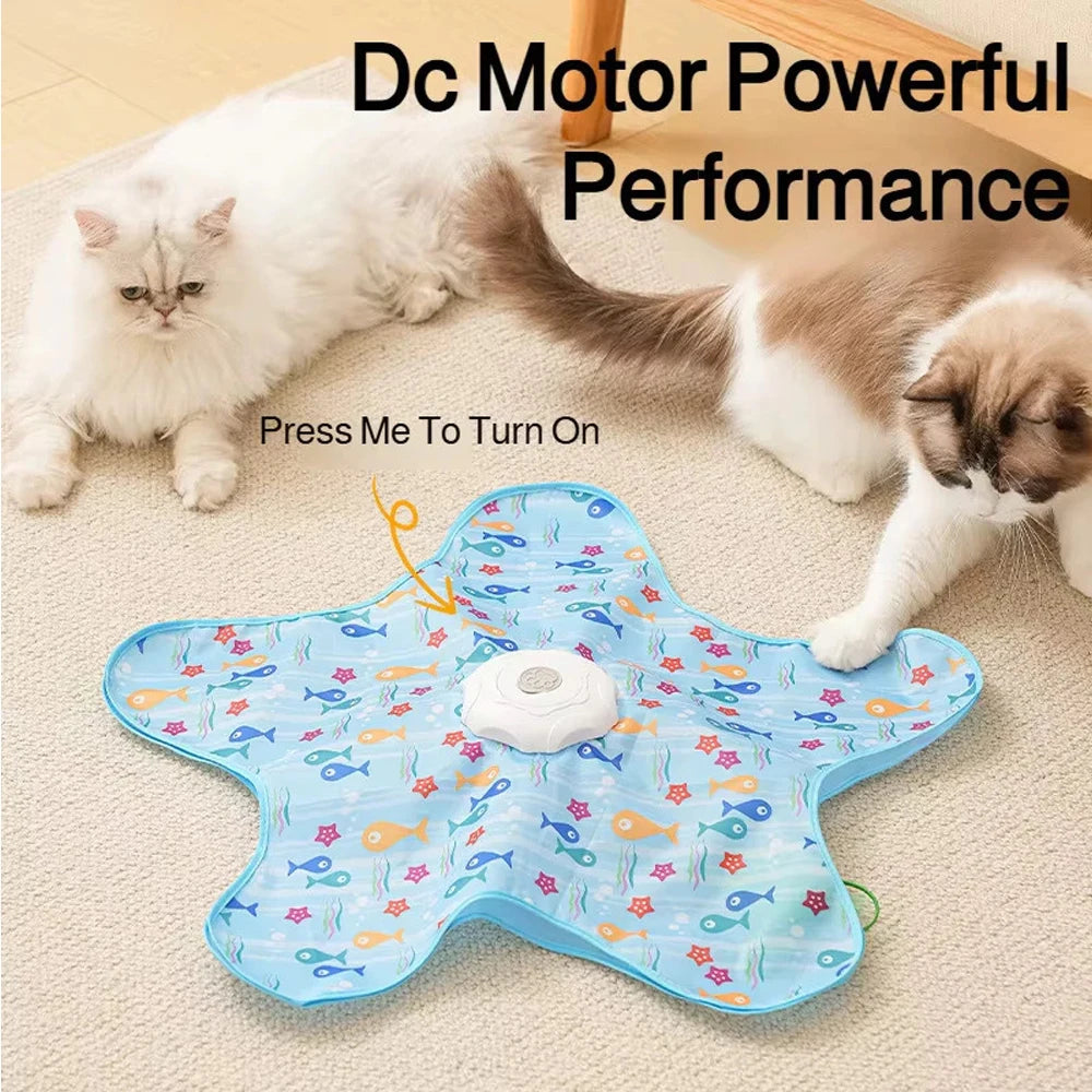 Interactive Cat Toy Hide And Seek With Motion Activated Features