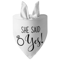 She Said Yes - White