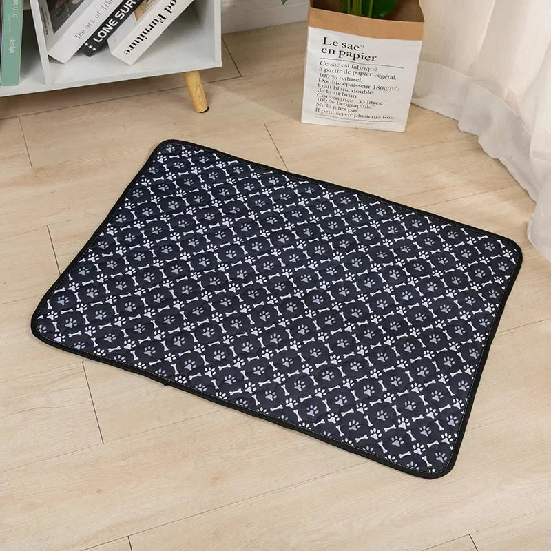 Washable Reusable Pet Pee Pad - Waterproof Dog Training Mat