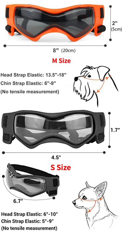Pet Dog UV Protection Sunglasses Goggles For Small Medium Breeds