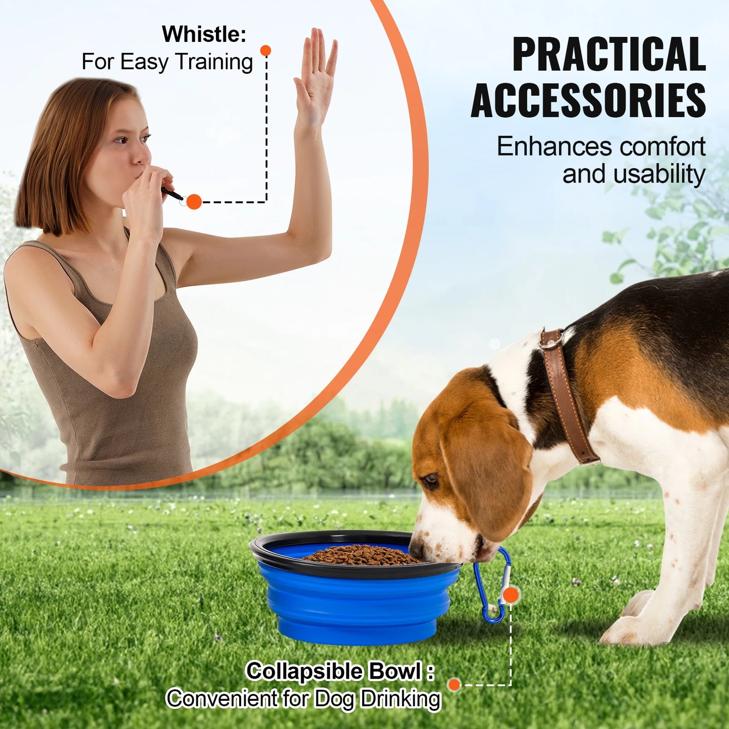 Dog Agility Training Equipment 4 Piece Set With Adjustable Hurdles